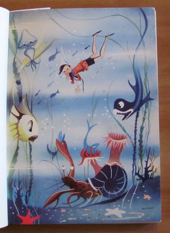 PINOCCHIO VA PER MARE, 1955 - ill. A. PULVIRENTI