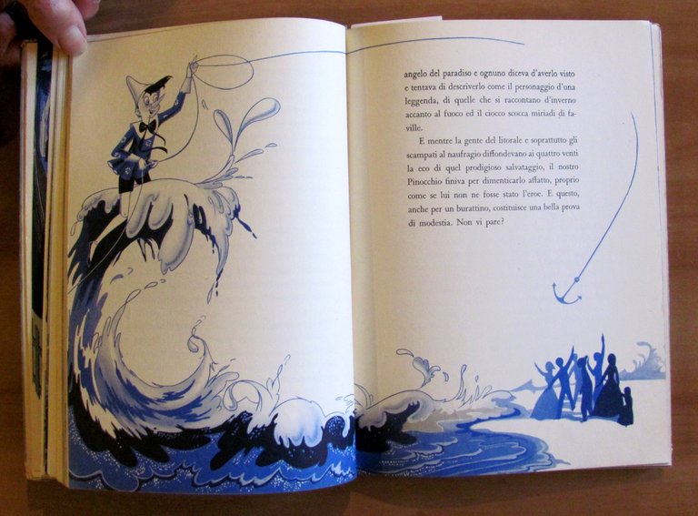 PINOCCHIO VA PER MARE, 1955 - ill. A. PULVIRENTI