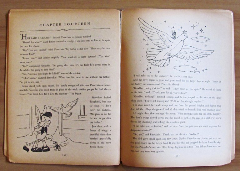 PINOCCHIO WITH PICTURES TO COLOR, 1939
