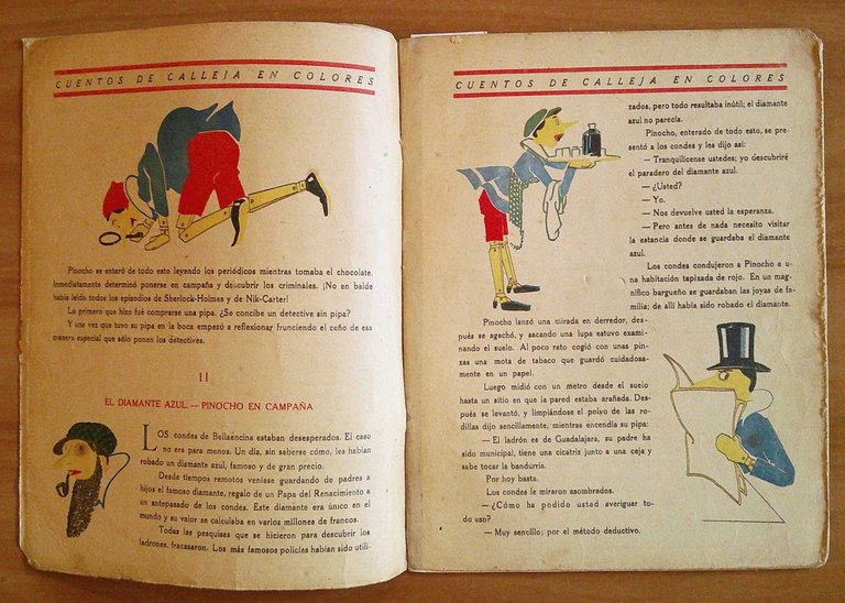 PINOCHO DETECTIVE - Cuentos de Calleja en colores, 1923 - …