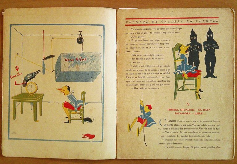 PINOCHO DETECTIVE - Cuentos de Calleja en colores, 1923 - …