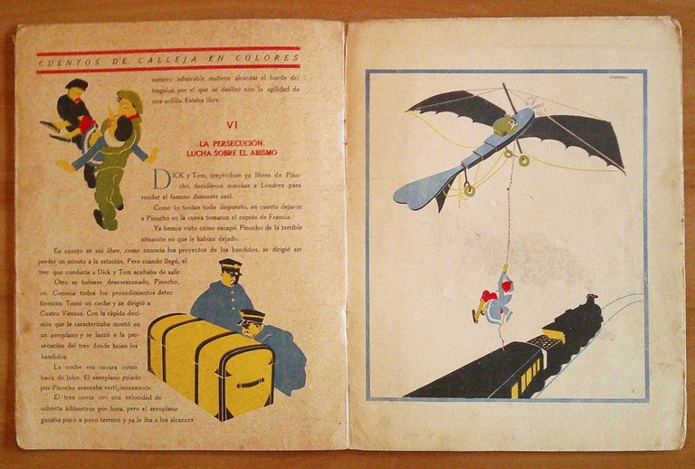 PINOCHO DETECTIVE - Cuentos de Calleja en colores, 1923 - …