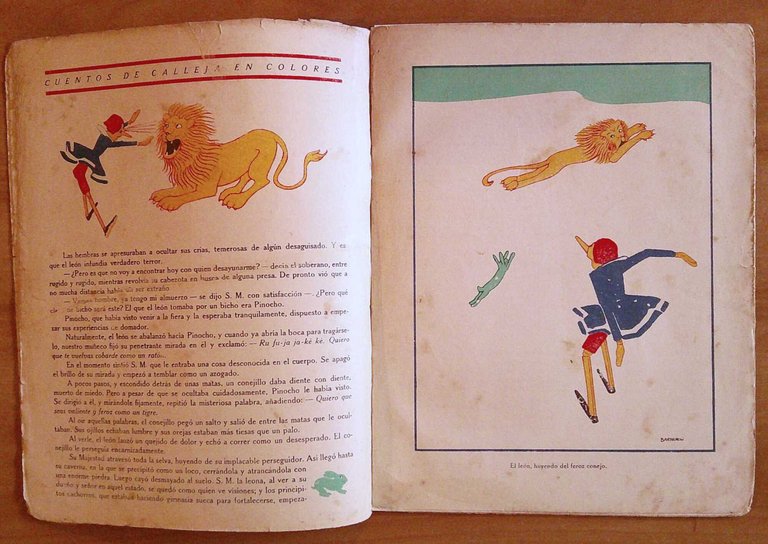 PINOCHO DOMADOR - Cuentos de Calleja en colores, 1923 - …