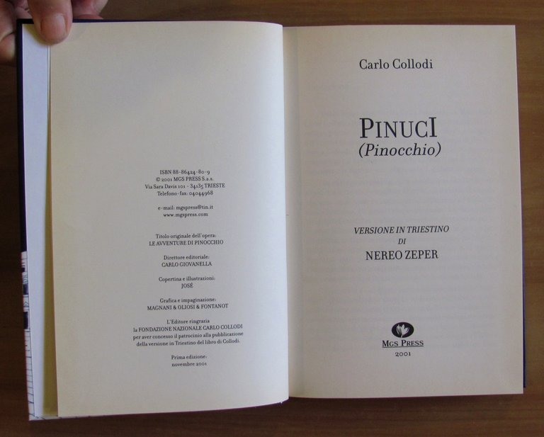 PINUCI (Pinocchio), I ed. 2001 - ill. JOSE' | Immagine Gallery 3