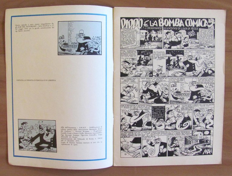 PIPPO E LA BOMBA COMICA - Albi dell'Avventura - Serie …
