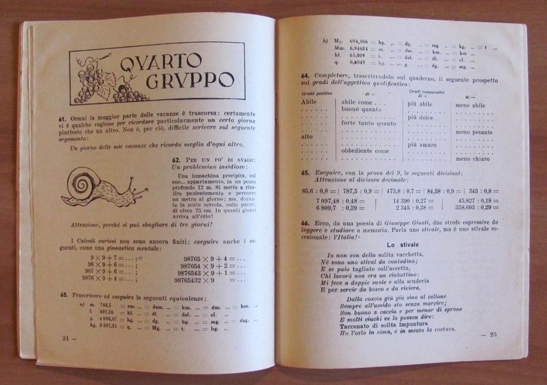 POCO..., MA BENE - Esercizi per le Vacanze - Classe …