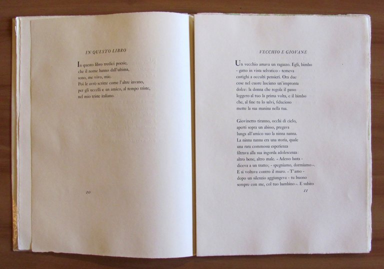 POESIE DI SABA con LITOGRAFIE di TRECCANI Firmate, 1971 - …