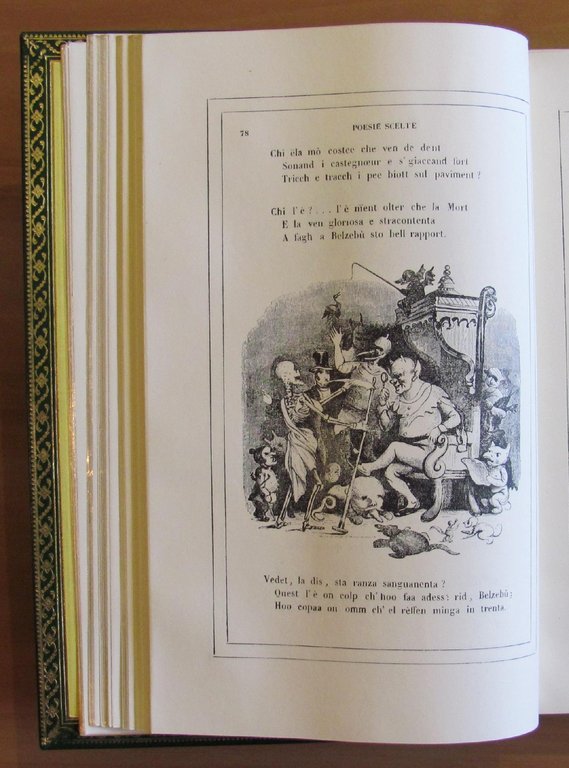 POESIE SCELTE SCRITTE IN DIALETTO MILANESE del 1842 - Anastatice …
