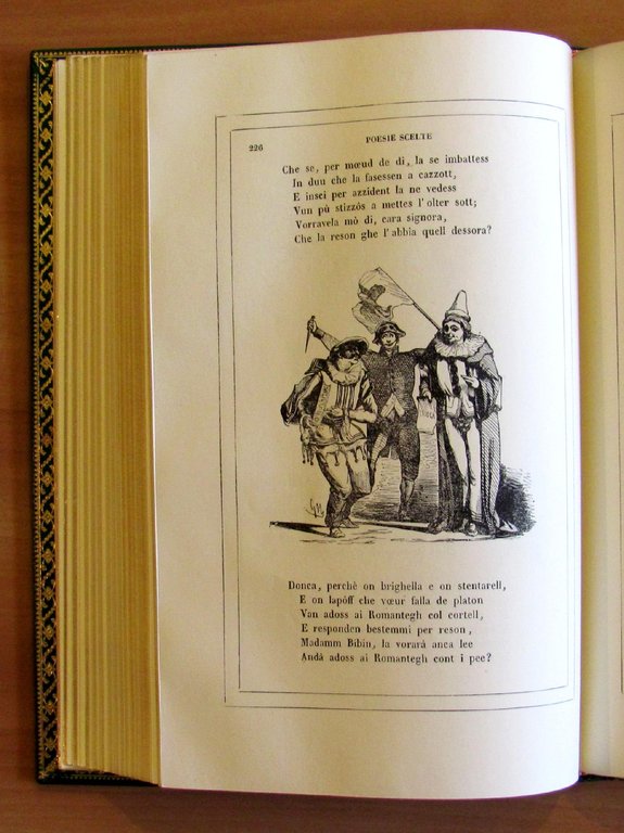 POESIE SCELTE SCRITTE IN DIALETTO MILANESE del 1842 - Anastatice …