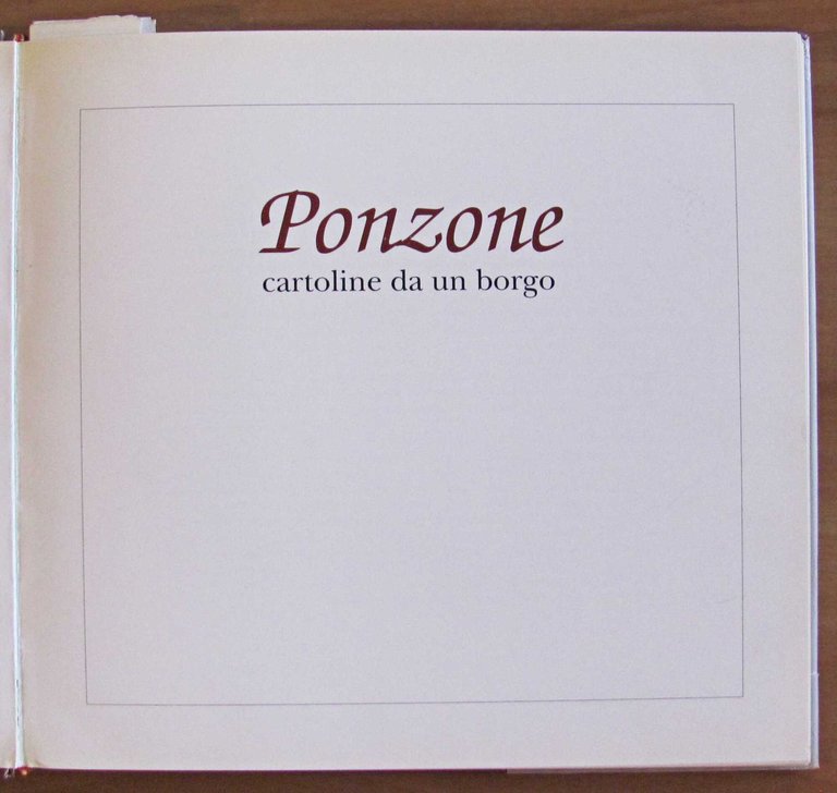 PONZONE - Cartoline da un borgo, 1994 | Immagine Gallery 2
