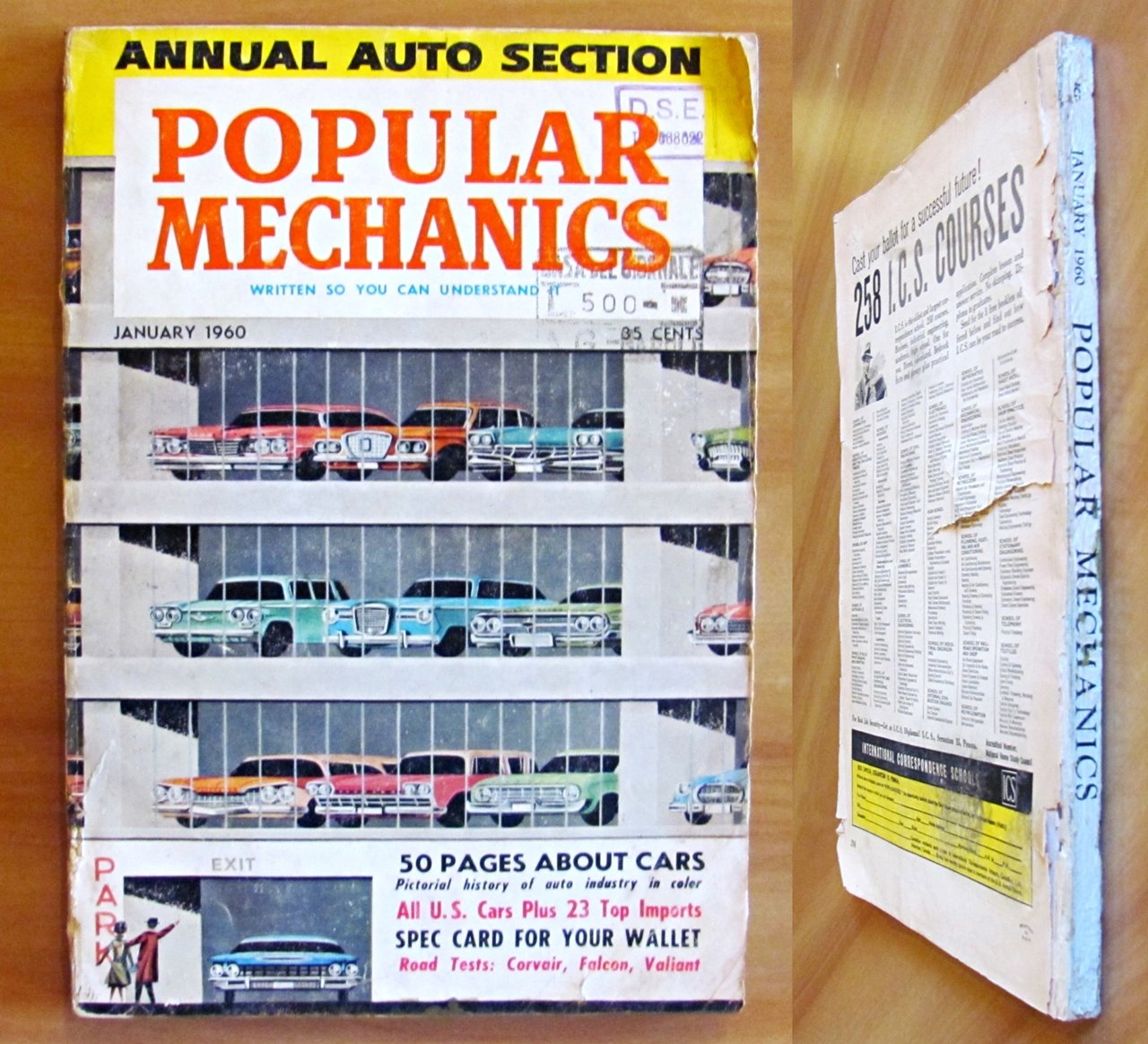 POPULAR MECHANICS 1960 - ANNUAL AUTO SECTION - Road Test …