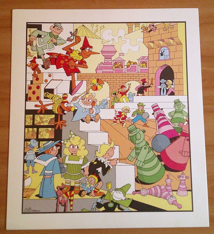 PORTFOLIO PINOCCHIO di BOTTARO con 4 Tavole - TIRATURA LIMITATA