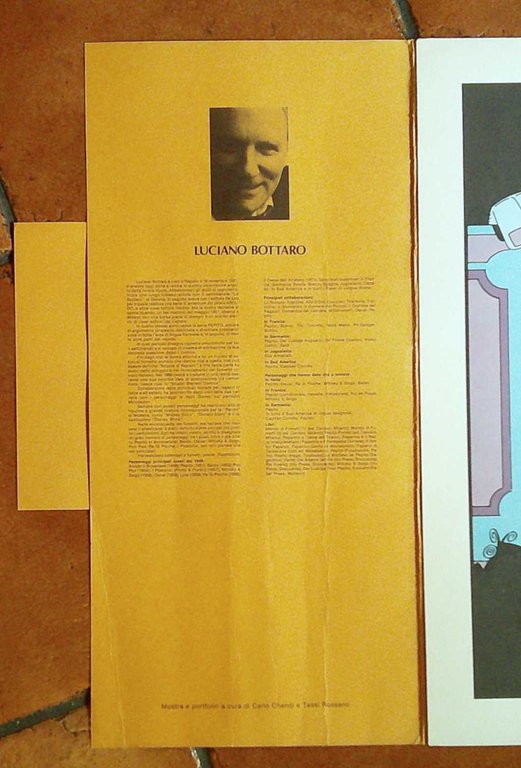 PORTFOLIO PINOCCHIO di BOTTARO con 4 Tavole - TIRATURA LIMITATA