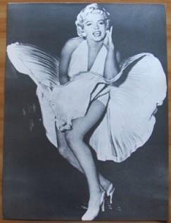 Poster In Bianco/Nero Marilyn Monroe