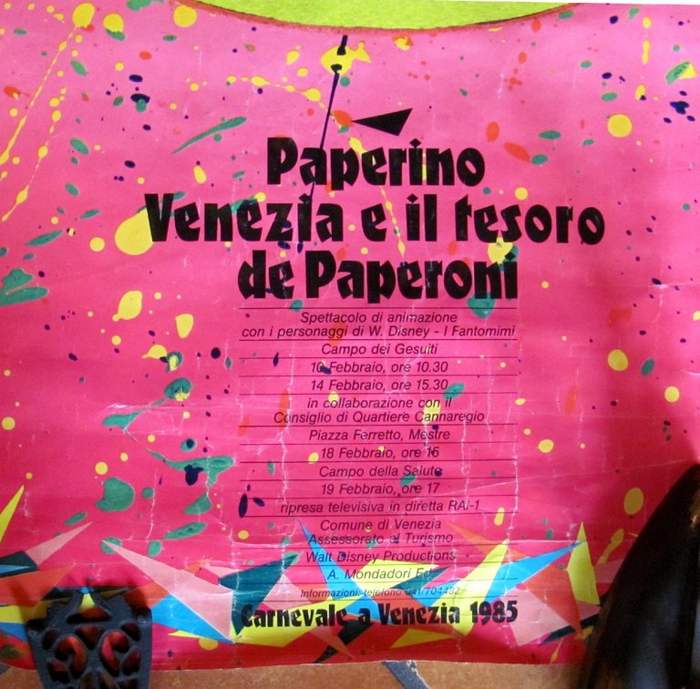 Poster PAPERINO - VENEZIA E IL TESORO DE PAPERONI - …