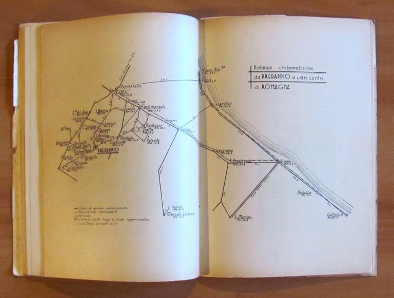 PREDAPPIO E DINTORNI - Guida illustrata, I ed. 1937