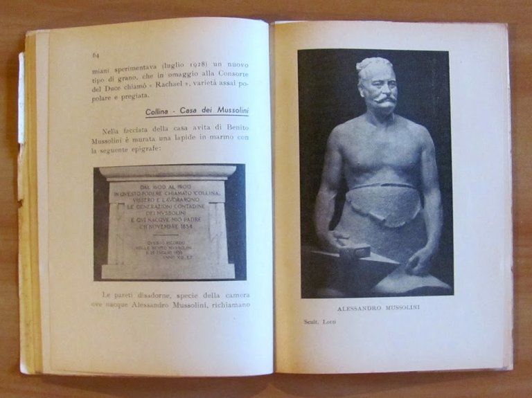 PREDAPPIO E DINTORNI - Guida illustrata, I ed. 1937
