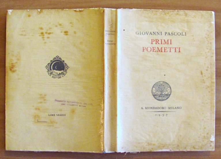 PRIMI POEMETTI