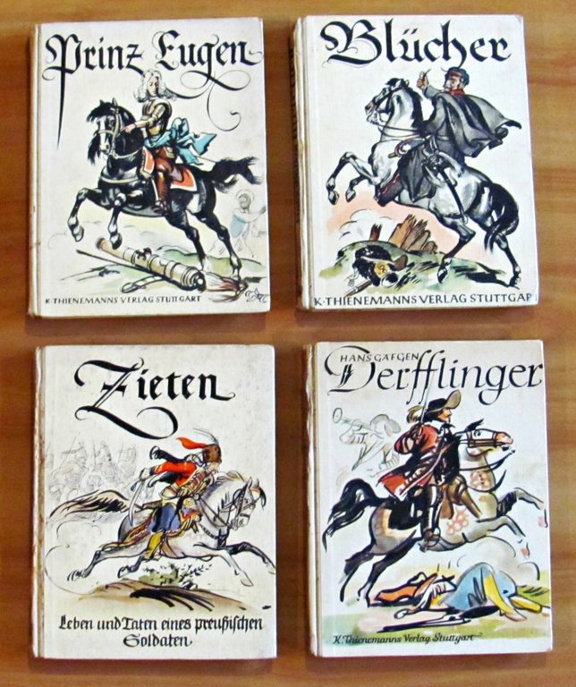 PRINZ EUGEN, ZIETEN, BLUCHER, DERFFLINGER - 4 Volumi