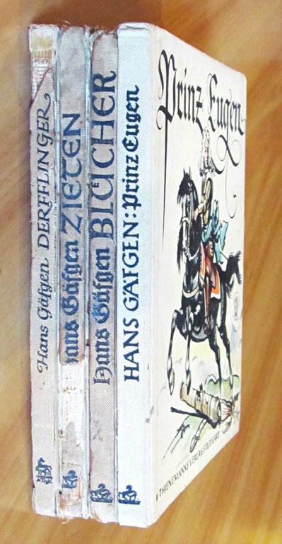 PRINZ EUGEN, ZIETEN, BLUCHER, DERFFLINGER - 4 Volumi
