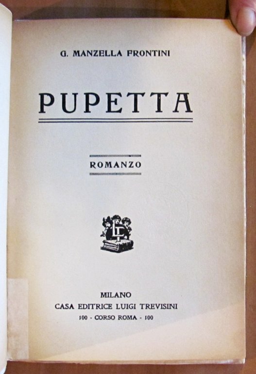 PUPETTA - Coll. di Romanzi e Novelle per la Gioventù …