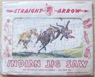 Puzzle In Busta Originale. Straight Arrow. Indian Jig Saw. Ed. …