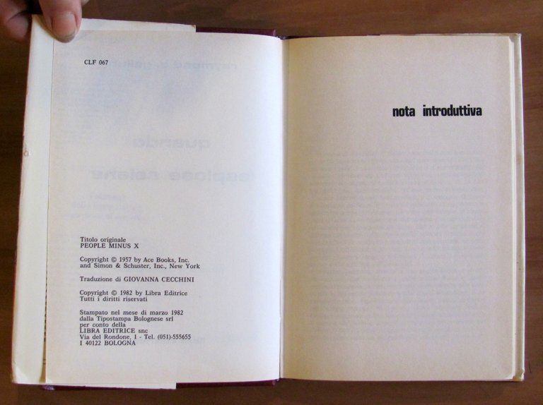 QUANDO ESPLOSE SELENE - Classici della Fantascienza, I ed. 1982 | Immagine Gallery 3