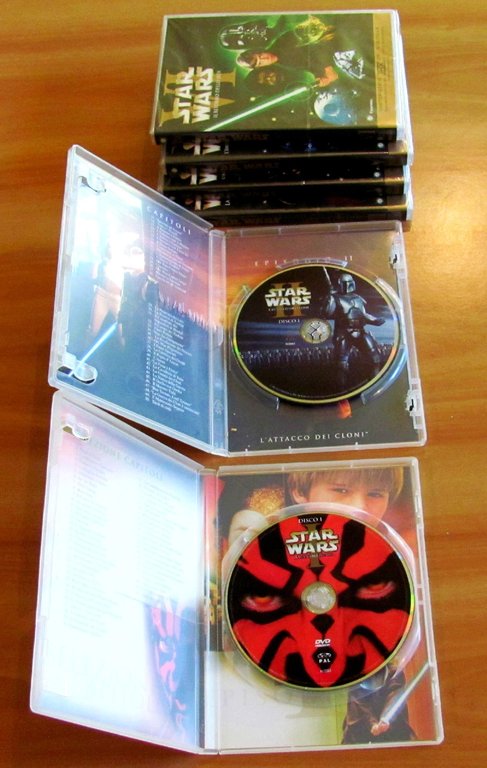 Raccolta 6 DVD - Episodi I-II-III-IV-V-VI - STAR WARS - …