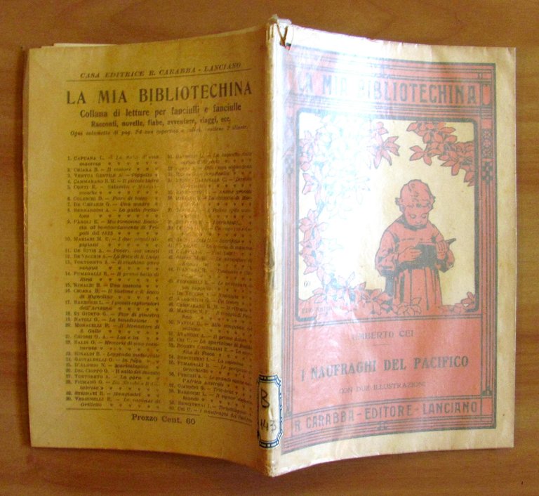 Raccoltina LA MIA BIBLIOTECHINA - Carabba, 1932 copertine di ANICHINI