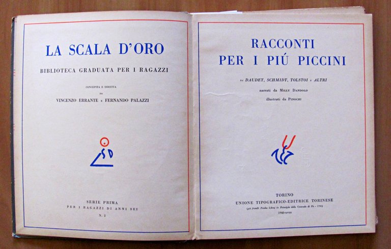 RACCONTI PER I PIU' PICCINI - DA DAUDET, SCHMIDT, TOLSTOI …