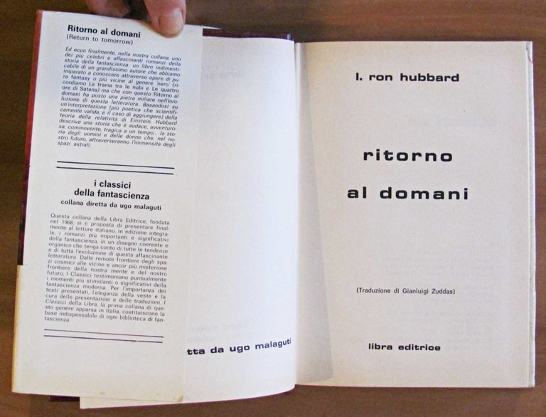RITORNO AL DOMANI - Classici Libra N.62, I ed. 1981