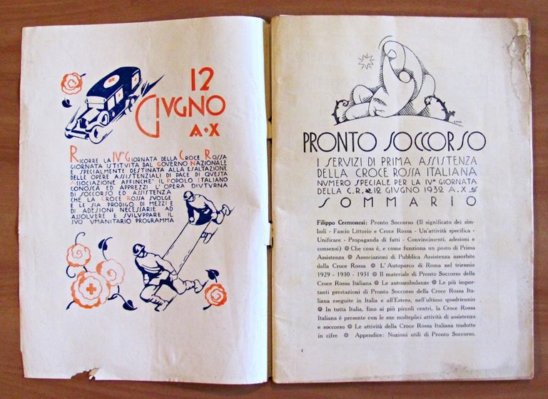 Rivista CROCE ROSSA Anno VII N.6 - Giugno 1932