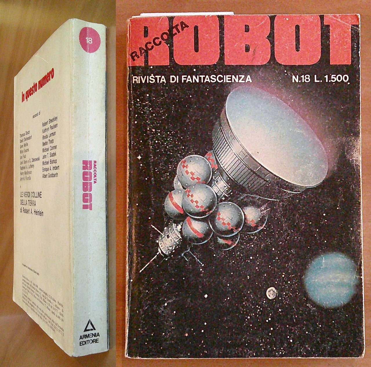 Rivista di Fantascienza ROBOT Raccolta N.18, 1976