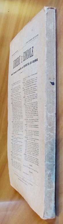 RIVISTA DI ROMA N.6-7 Anno XIX, Aprile 1915