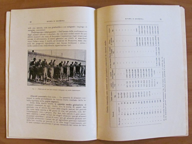 RIVISTA DI ZOOTECNICA - Annata Completa 1932
