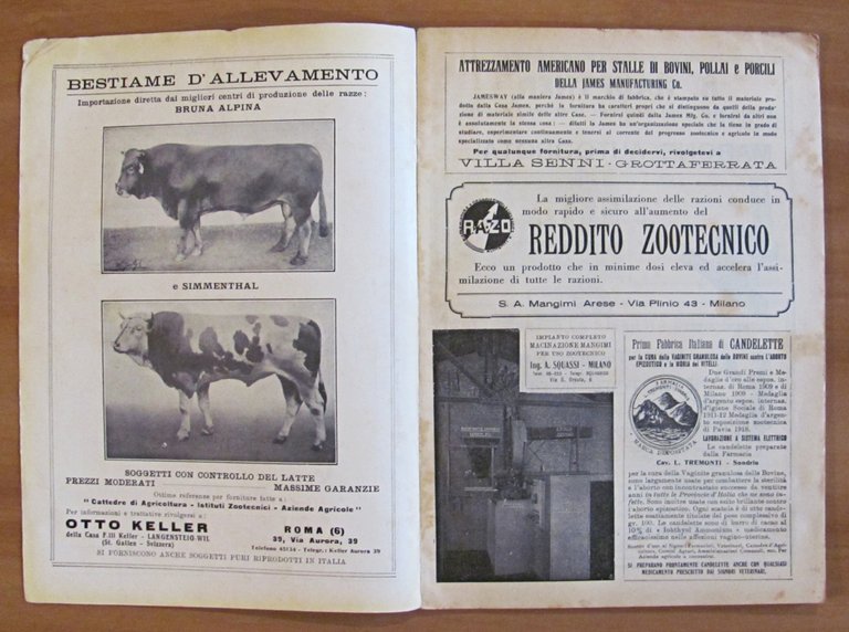 RIVISTA DI ZOOTECNICA - Annata Completa 1932