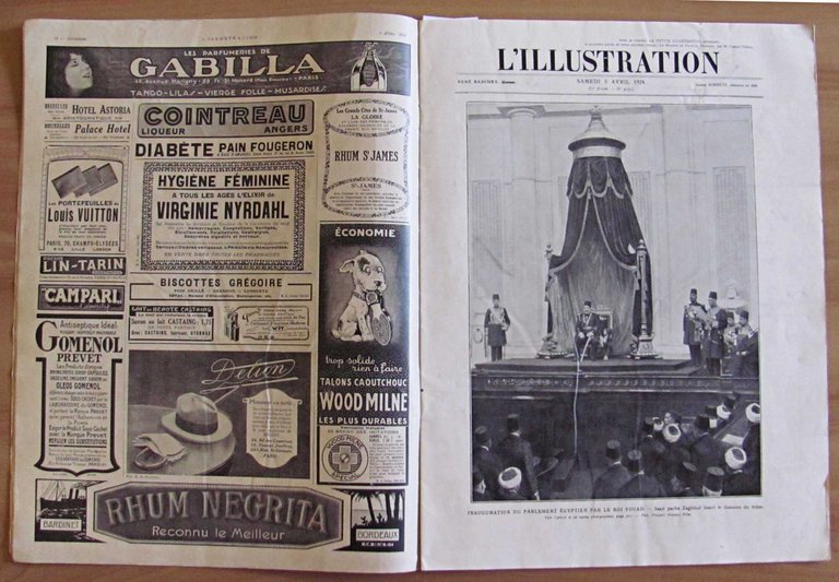 Rivista L'ILLUSTRATION Journal Universel N.4231 - 5 Avril 1924 | Immagine Gallery 3