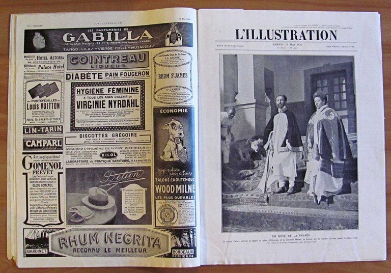 Rivista L'ILLUSTRATION Journal Universel N.4237 - 17 Mai 1924 | Immagine Gallery 3