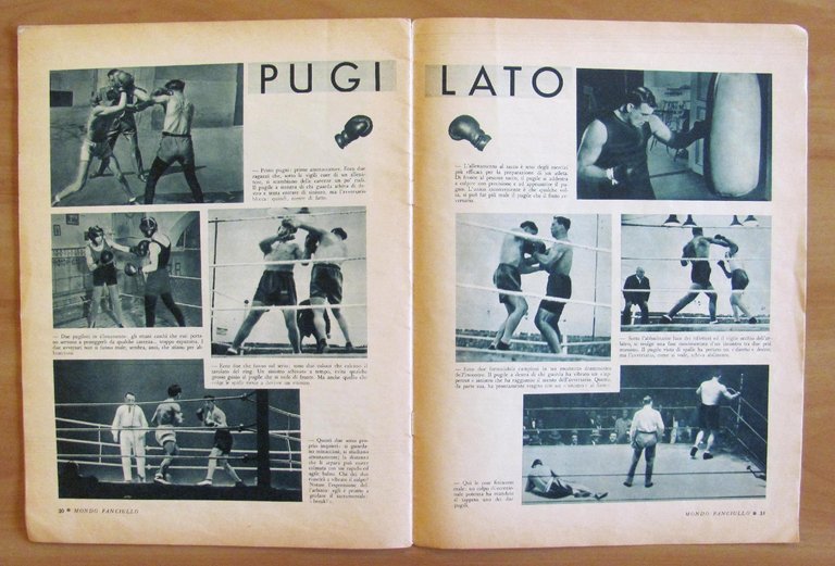 Rivista MONDO FANCIULLO N.2, 1935 - CAPPUCCETTO ROSSO, MARZIANI e …