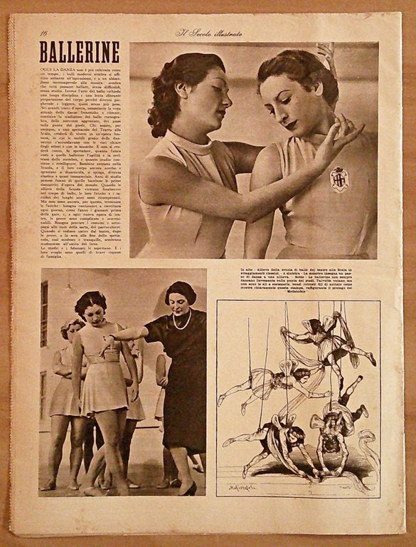 Rivista Settimanale IL SECOLO ILLUSTRATO N.3 Gen. 1938