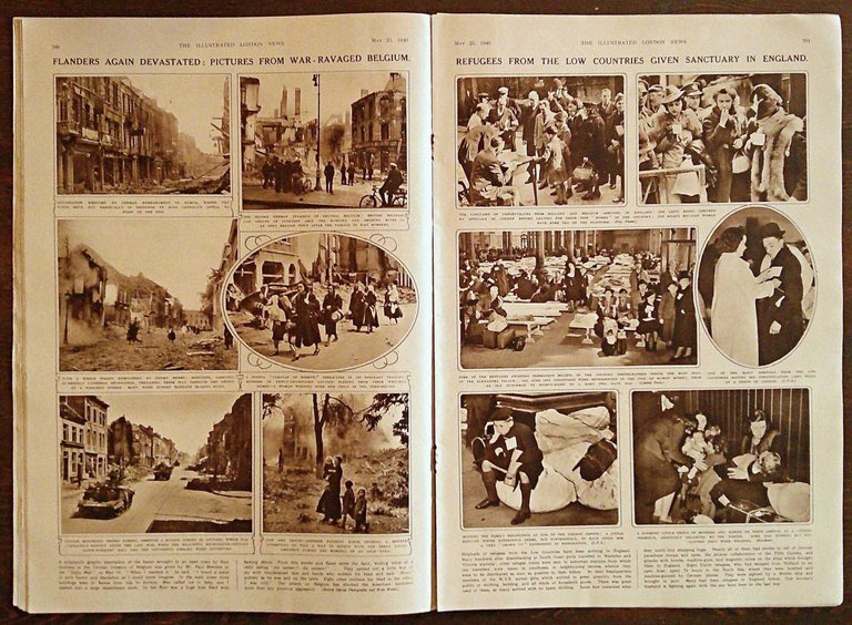 Rivista THE ILLUSTRATED LONDON NEWS - 25 Maggio 1940 - …