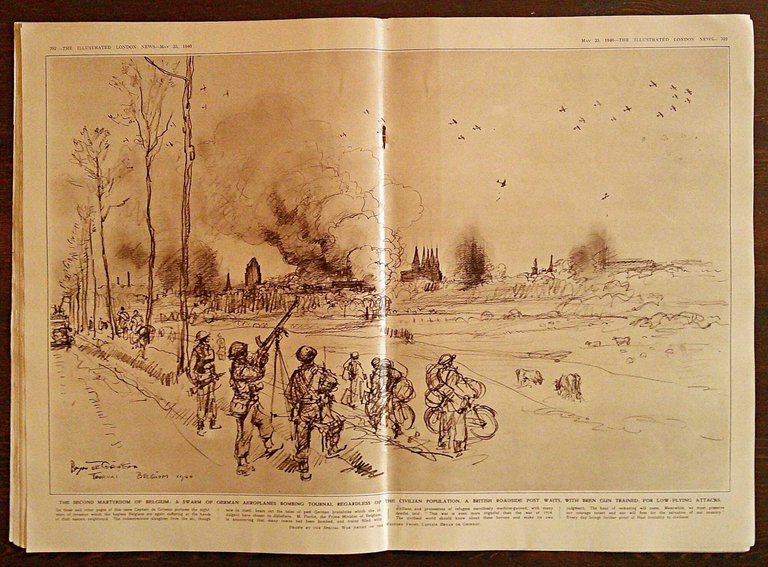 Rivista THE ILLUSTRATED LONDON NEWS - 25 Maggio 1940 - …