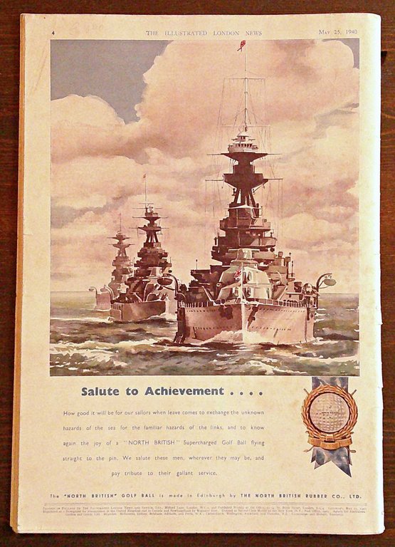 Rivista THE ILLUSTRATED LONDON NEWS - 25 Maggio 1940 - …