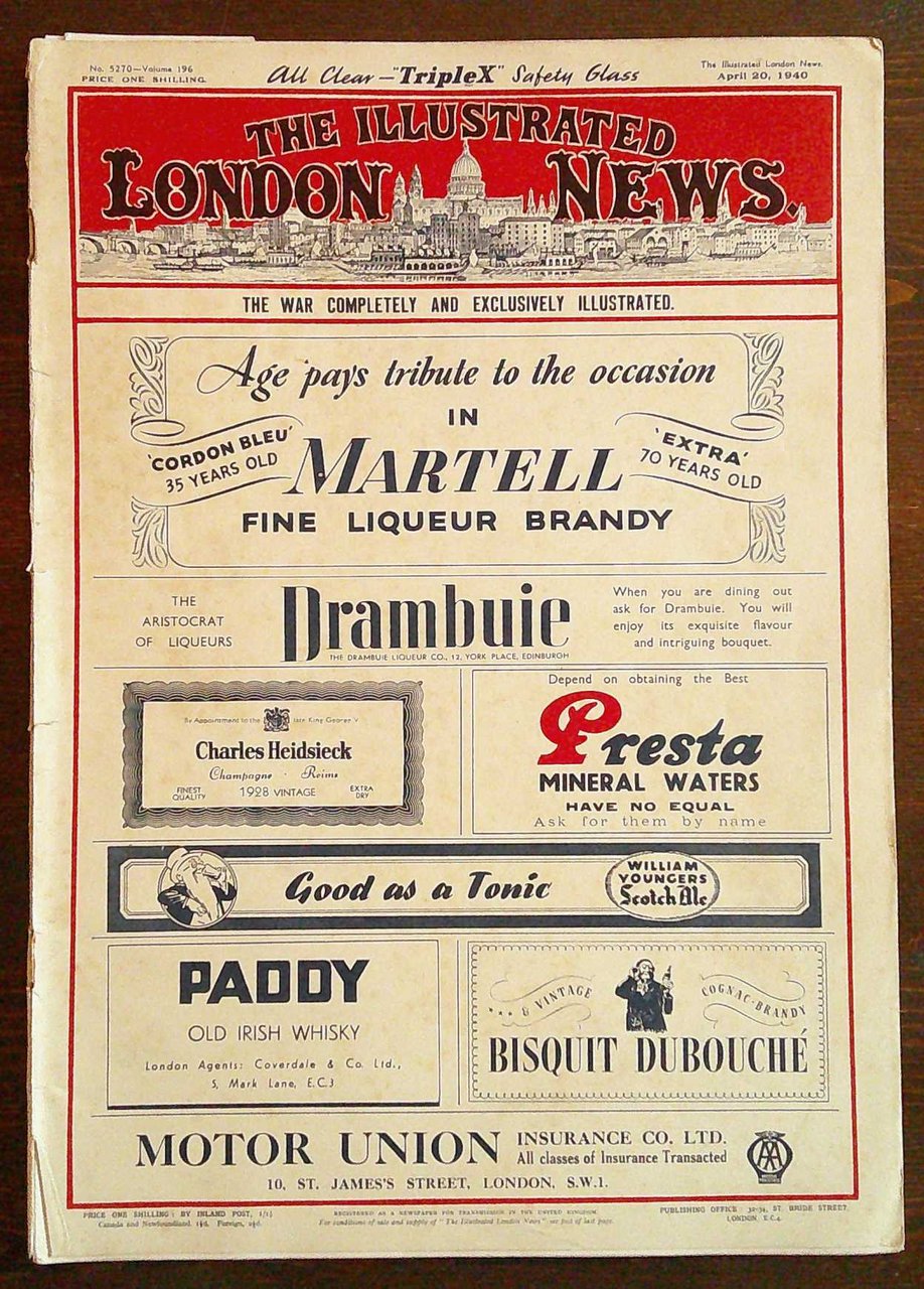 Rivista THE ILLUSTRATED LONDON NEWS - N.5270- Volume 196 - …