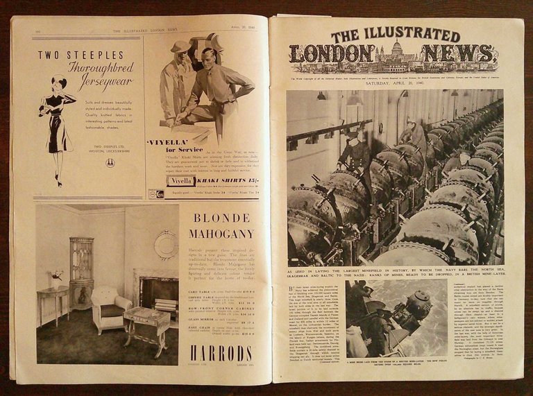 Rivista THE ILLUSTRATED LONDON NEWS - N.5270- Volume 196 - …