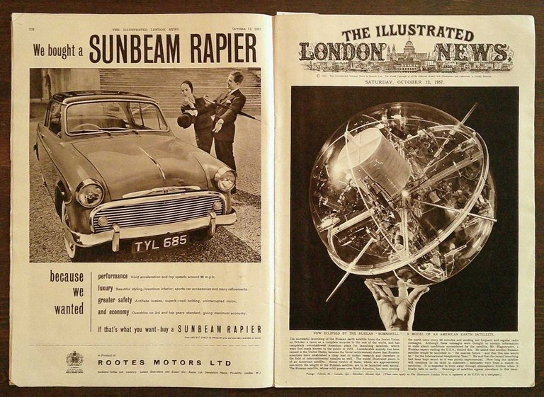 Rivista THE ILLUSTRATED LONDON NEWS - Oct. 12, 1957 - …