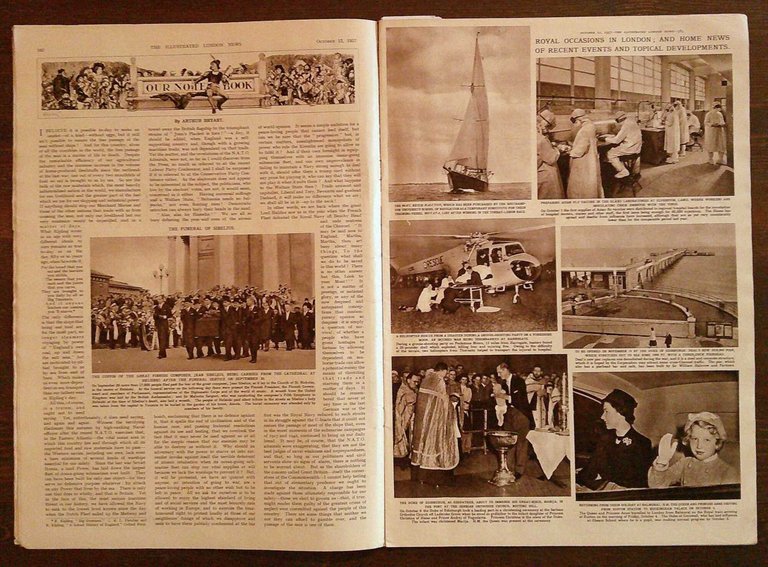 Rivista THE ILLUSTRATED LONDON NEWS - Oct. 12, 1957 - …