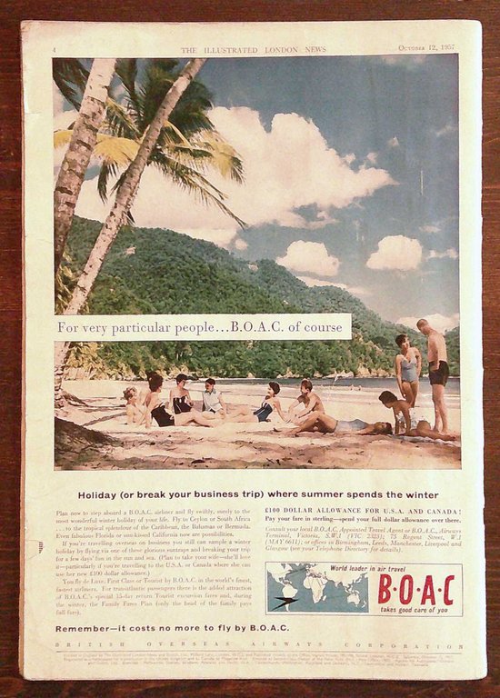 Rivista THE ILLUSTRATED LONDON NEWS - Oct. 12, 1957 - …