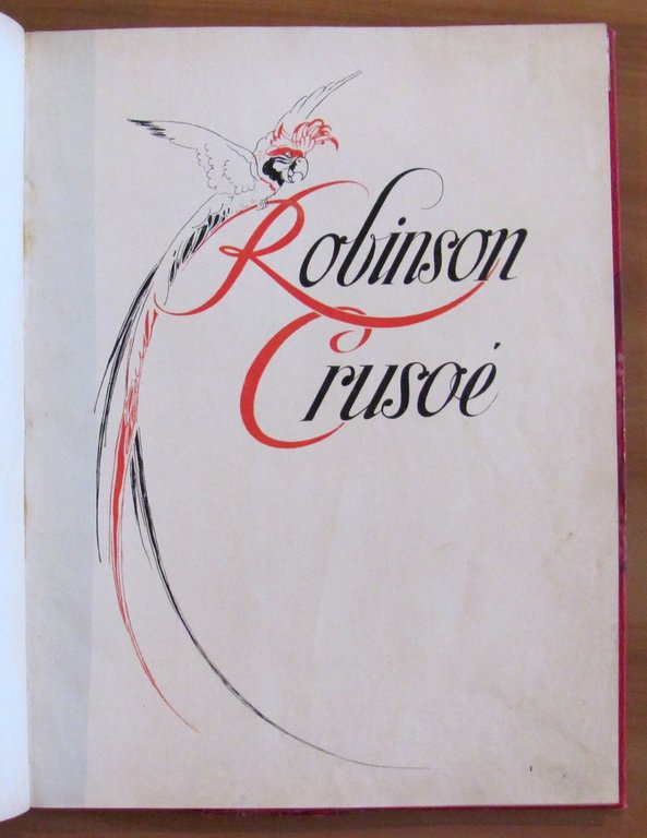 ROBINSON CRUSOE - 1930 ill. Felix LORIOUX - Ottimo