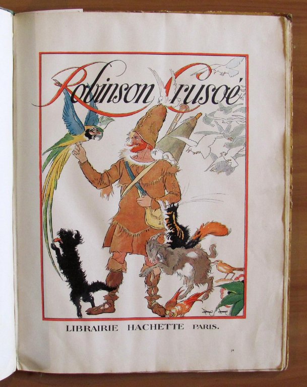 ROBINSON CRUSOE - 1930 ill. Felix LORIOUX